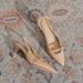 Women's High-heeled Shoes 2025 Summer New Punk Style Patent Leather Stiletto Heel Textured Fashionable Elegant Backless_vogvips.com