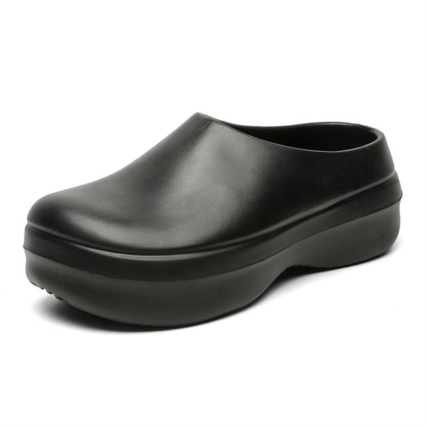 Hotel Chef Slippers Four Season New Non-slip Waterproof Oil-proof Soft-sole Kitchen Work Shoes Men's Outdoor Casual_vogvips.com