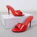 2022 New Summer High-Heeled Stiletto Sandals Women, Patent Leather Large Size Women's Shoes For Cross-Border_vogvips.com
