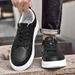 Lace-up Leather Board Shoes Men's Casual Shoes Loafer Large Size Comfortable Breathable Round Head Work Shoes_vogvips.com