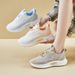 Flying Woven Sports Shoes Female Students Running Casual Shoes Heightening Shoes Street Shoes_vogvips.com