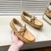 Jiajia 2024 Women's Genuine Leather Loafers Slip-On Soft Sole Pregnant Women Shallow Mouth Flat Shoes Breathable Comfortable_vogvips.com