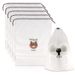 Drawstring Shoe Storage Bags – Reusable Non-Woven Dustproof Organizer For Shoes & Accessories (Transparent/Cat/Bear Designs)_vogvips.com