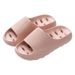 Home Bathroom Slippers Water Leakage Hollow Thick Sole Women Summer Home Deodorant Anti-Slip Bathing Men Lightweight_vogvips.com