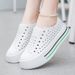 Women's Platform Crocs-Style Sandals - Thick Soft Sole Breathable Water Shoes For Beach & Outdoor Slip-On Comfort_vogvips.com