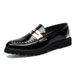 Men's Fashion Leather Shoes Low Top Outdoor Foot Cover Platform Shoes_vogvips.com