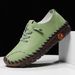High-Quality Handmade Casual Versatile Soft-Soled Mom Shoes, Large Size Women's Flat Shoes, Casual Shoes_vogvips.com