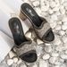 2022 New Summer Ethnic Women's Water Diamond Sewn Sandals Thick High Heels Large Size Comfortable Slippers_vogvips.com