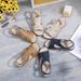 Z637-8 New 2025 For Women's Casual Lightweight Large Slope Heel Comfortable Sandals_vogvips.com