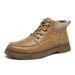 Light Luxury Men's Martin Boots Retro Medium Help Light Luxury Outdoor Non-slip Tooling Boots Leather Boots Men's Shoes_vogvips.com