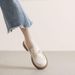 Loafers Women's Flat Bottom With Skirt One Pedal Lazy Small Leather Shoes Women_vogvips.com