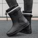 Waterproof Mouth Tube Rain Boots Size 40-44_vogvips.com