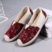 Women's 2025 New Style Fisherman Slip-On Lazy Flat Fashion Casual Old Beijing Cloth Shoes Wholesale_vogvips.com