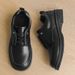 ShoeVault Unique Style For Men Paris British Black Height-Increasing Korean Derby Versatile Casual Non-Slip Leather Shoes_vogvips.com