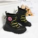 Unisex Winter Snow Boots With Thick Fleece Lining - Waterproof Rain Fabric Upper, Non-Slip Rubber Sole, Cushioned Insoles For Hiking & Outdoor_vogvips.com