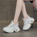 Hot-Selling For Women 2025 Summer Mesh Breathable Versatile Dad Student Sports Casual Shoes 2888_vogvips.com