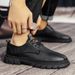 European Warm Series 2025 Autumn New Trendy British Style Men's Boots Student Durable Low-top Work Martin Shoes_vogvips.com