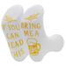Cotton socks sole letter dot non-slip BEER neutral mid-tube English socks_vogvips.com