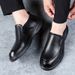 New Men's High End Business Dress Fashion Versatile Casual Leather Shoes_vogvips.com