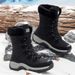 2025 Winter New Martin Boots Women's Velvet Warm And Comfortable Outdoor Snow Boots Women's Waterproof And Anti Slip High Barrel Cotton Shoes_vogvips.com