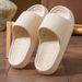 New Style Slippers For Summer Outdoor And Indoor Use, Odor-Resistant, Thick-Soled, Bathroom Shower Quiet Non-Slip Couple_vogvips.com