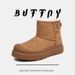 BUFFNY Winter Snow Boots For Men & Women – Suede Round Toe Slip-On Casual Boots With Thick Sole, Warm Faux Fur Lining, Anti-Slip Rubber Outsole_vogvips.com