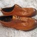 Plus-size leather shoes Business dress shoes men's British vintage washed horse shoes wedding shoes_vogvips.com