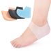Breathable Silicone Heel Protectors For Men & Women – Anti-Crack Gel Cushion Socks, Soft Foot Care For Dry & Cracked Heels (Hole Design)_vogvips.com