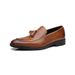 Men's British retro fringe casual shoes trend men's shoes_vogvips.com