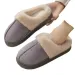 Fashion Women Fluffy Slippers For Winter Indoor EVA Thick Sole Anti Slip And Warm Unisex Slippers For Winter_vogvips.com