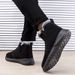 European Warm Series Snow 2025 Winter Fleece Lined Thickened Warm Cotton Korean Style Zipper Boots Large Size Men's Shoes_vogvips.com