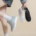 Summer New Casual Flyknit Versatile Mesh Breathable Sports Women's Korean Edition Instagram Thin Single Shoes_vogvips.com