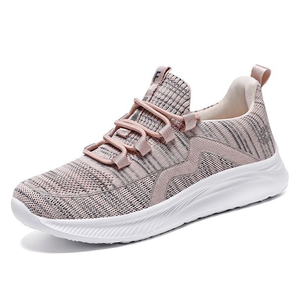 Women's Flying Woven Women's Shoes Casual And Comfortable Mother Shoes Breathable Sports Women's Casual Shoes_vogvips.com