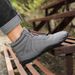 Men's Shoes Outdoor Snow Boots Waterproof Five Finger Cotton Shoes Thickened Velvet Non Slip Cold Resistant Insulation Barefoot Five Finger Shoes_vogvips.com