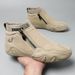 Retro Style Martin Boots Men's Leather Large Size Men's Shoes High Top Wear-resistant Outdoor Casual Shoes_vogvips.com
