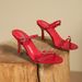 New Simple Slimming Slim Open Toe One Line Buckle Heels Women S Summer Sandals_vogvips.com
