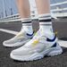 Men's Shoes Mesh Top Breathable Dad Sports Casual Shoes_vogvips.com