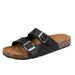 Classic Slippers Men's New Summer Boken Thick Soled Sandals Anti Slip Sports Beach Cool_vogvips.com