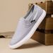 Euro Step Straight New Lazy Loafers Men's Cloth Korean Style Trendy Casual Shoes_vogvips.com