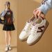 Little White Shoes Female And Female Students Leisure Sports Versatile Board Shoes Street Shooting_vogvips.com