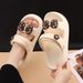 Wholesale Women's Summer Outdoor Slippers New Beach Thick Sole Cushioned Non-Slip Two-Way Fashion Flat Sandals_vogvips.com