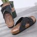 Women's Platform Wedge Sandals Summer Espadrille Slippers With Thick Sole - Comfortable High Heel Slides For Wide Feet_vogvips.com