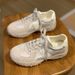 Lan Cabinet Taro Purple Training Agan 2025 Spring New Women's Make Feet Look Smaller Non-Slip Casual Sports Shoes_vogvips.com
