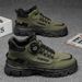 Men's Autumn High-Top Casual Sports Shoes With Thick Soles For Height Increase, Slip Resistance, Outdoor Workwear-Style_vogvips.com