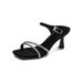 Fashionable Elegant One-strap 2026 Summer New Fashion Sandals, Stunning And Gentle Style, Stiletto High Heels_vogvips.com