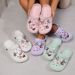 Clogs Platform Slippers Women Home Flat Luxury Designer Woman Shoes House Summer Sandals Casual Beach Fashion Footwear_vogvips.com