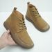 Euro Step British Style Martin Boots Men's New Winter Flat Casual Shoes Non-Slip Pointed Toe Cowhide Loafers_vogvips.com
