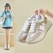 Forrest Gump Shoes Female Students Sports And Leisure Mesh Breathable Heightening Shoes_vogvips.com