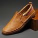 Suitable For All Seasons Spring And Autumn New Men's Breathable Casual Fashion Versatile Classic Slip-On Old Beijing Leather Shoes_vogvips.com