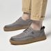 Men's First-layer Cowhide Casual Board Shoes, One-pedal Large-size Sports Shoes, Men's Shoes, Casual Leather Shoes_vogvips.com